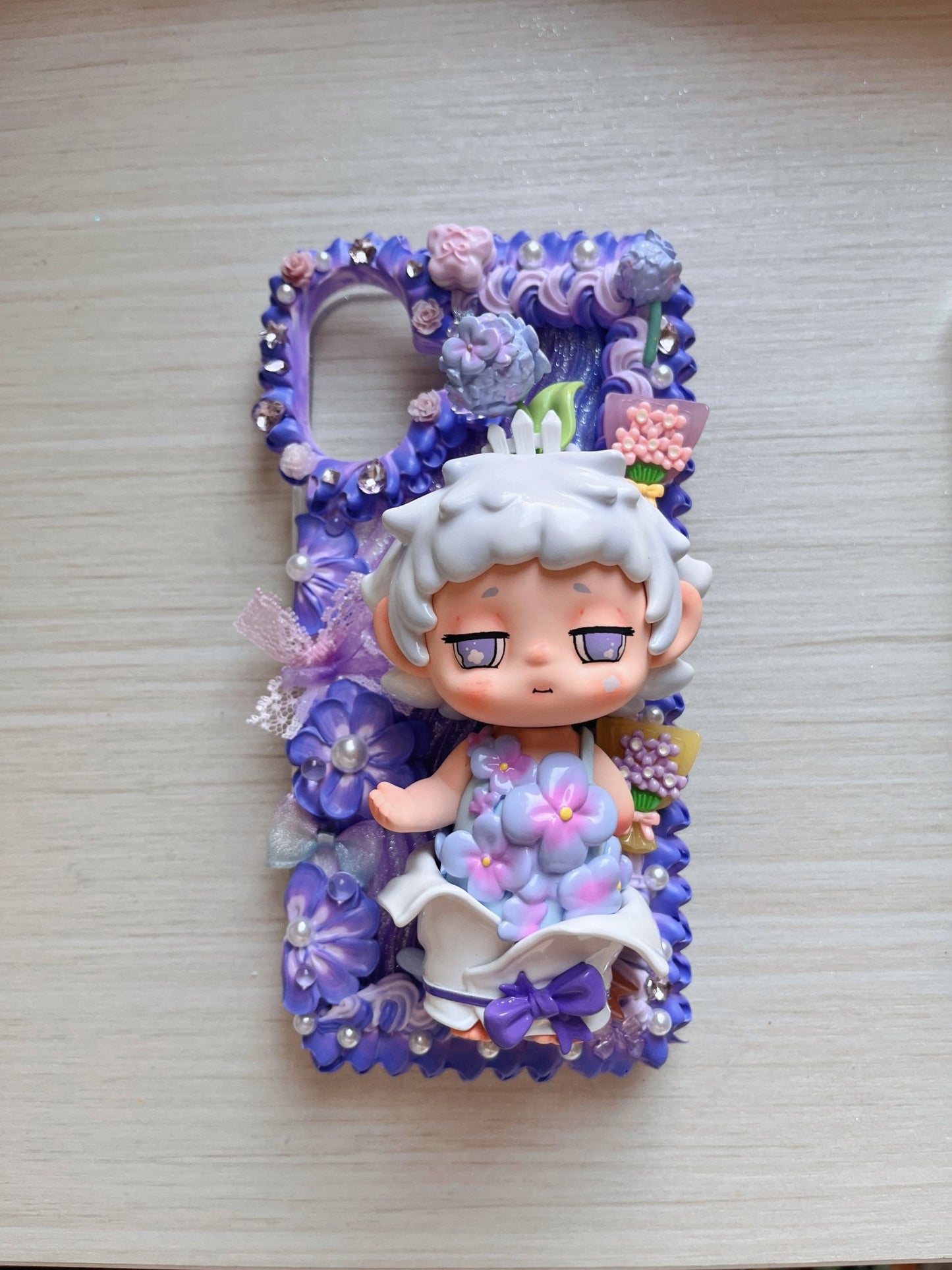 Mystic Blossom Doll Whipped Cream Phone Case For All Phone Models - Moonlit Shells