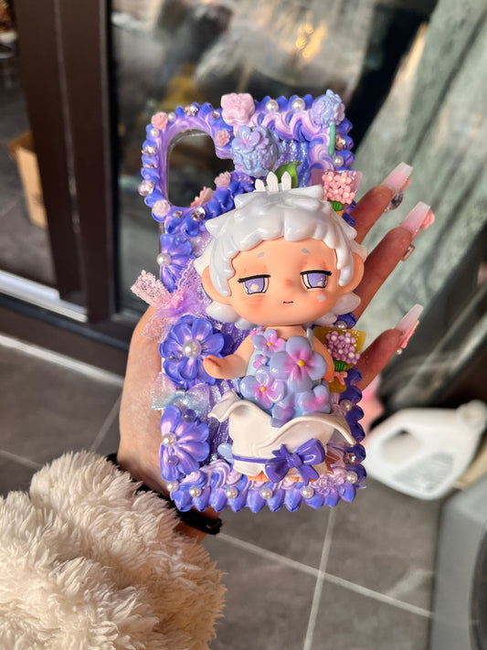 Mystic Blossom Doll Whipped Cream Phone Case For All Phone Models - Moonlit Shells