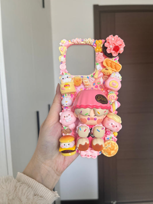Pino's Dessert Dream Whipped Cream Phone Case For All Phone Models - Moonlit Shells